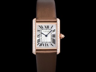 cartier tank must large edition swiss quartz lady watch