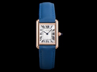 cartier tank must large edition swiss quartz lady watch