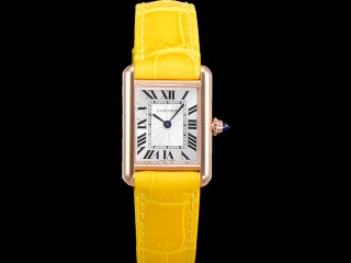 cartier tank must large edition swiss quartz lady watch
