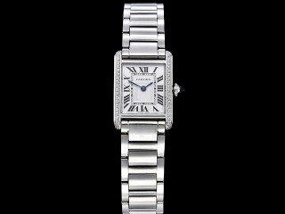 cartier tank must small edition swiss quartz lady watch