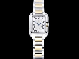 cartier tank francaise  ladies watch