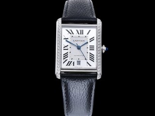 cartier tank solo 4324 automatic mens watch