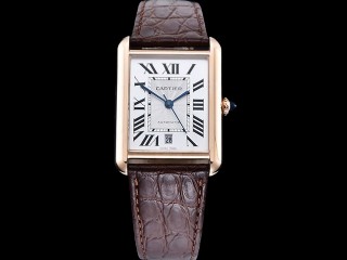 cartier tank solo 4324 automatic mens watch