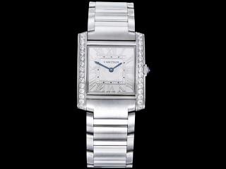 cartier tank francaise medium crwsta0074 ladies watch