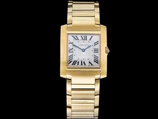 cartier tank francaise medium crwsta0074 ladies watch