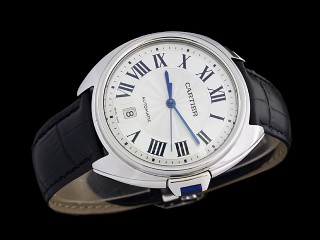cartier cle de cartier wgcl0005 automatic mens watch