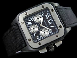 cartier santos 100 mens watch