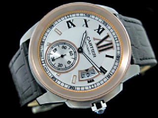 calibre de cartier mens watch -w7100039
