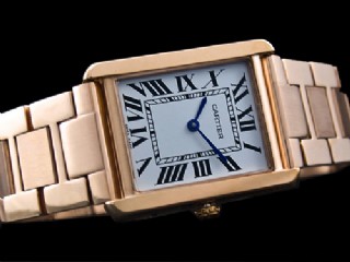 cartier tank solo mens watch
