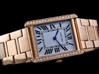 cartier tank solo mens watch