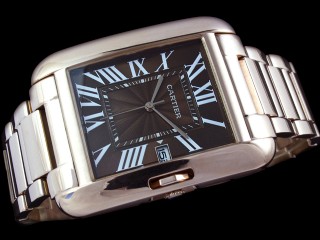 cartier tank anglaise large model mens watches