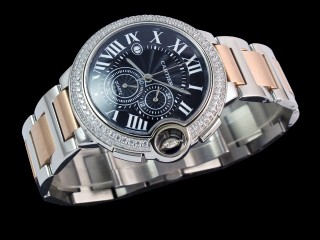 cartier ballon bleu chronograph man watch
