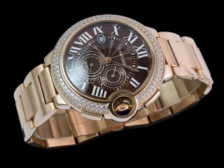 cartier ballon bleu chronograph man watch