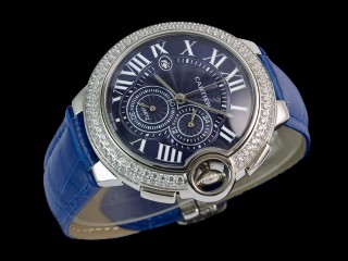 cartier ballon bleu chronograph w6920003 man watch