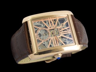 cartier tank mc skeleton w5310026 hand wound man watch