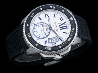 cartier calibre de diver w7100056 automatic men watch