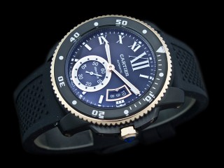 cartier calibre de diver w2ca0004 automatic men watch