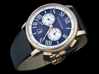 cartier rotonde de cartier automatic mens watch