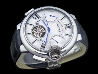 cartier ballon bleu tourbillon calendar mens watch