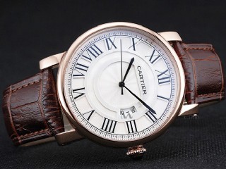 cartier rotonde mens watch