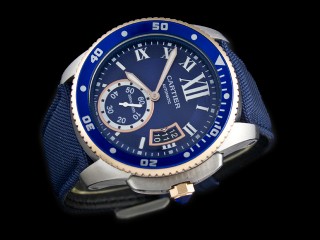 cartier calibre de diver w2ca0009 automatic men watch