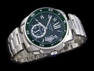 cartier calibre de diver automatic men watch