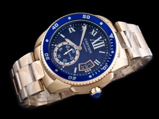 cartier calibre de diver automatic men watch