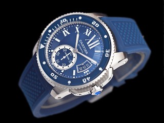 cartier calibre de diver w2ca0009 automatic men watch