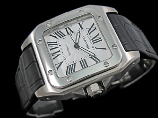 cartier santos 100 xl mens watch-w20073x8 