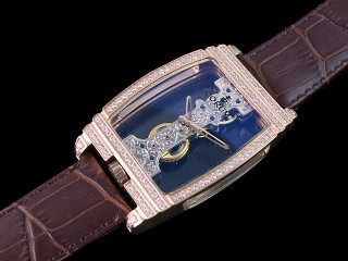 corum golden bridge diamonds automatic mens watch