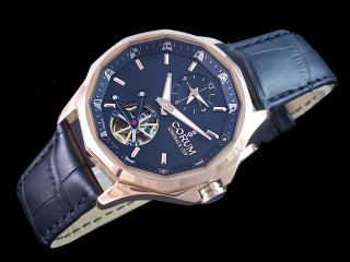 corum admirals cup legend 42 tourbillon gmt automatic mens watch