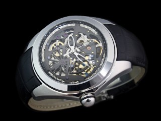 corum bubble skeleton automatic mens watch