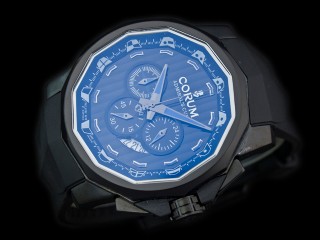 corum admirals cup chronograph 48 mens watch