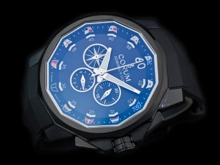 corum admirals cup challenger chronograph 48 mens watch
