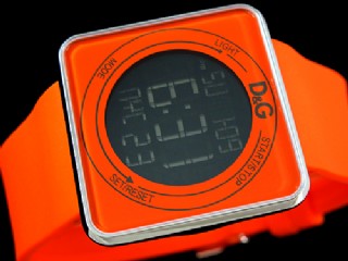 d&g high contact touch screen chronograph watch