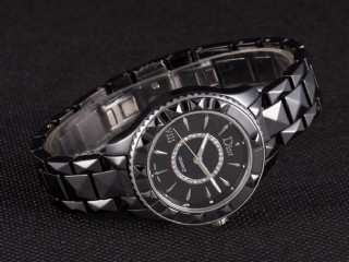 dior viii black ceramic diamonds ladies watch