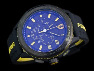 ferrari quartz chronograph mens watch 