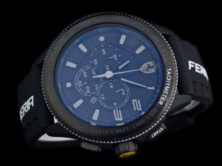 ferrari quartz chronograph mens watch 