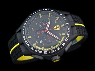 ferrari quartz chronograph mens watch 