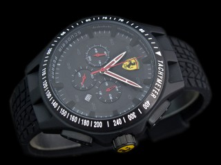 ferrari quartz chronograph mens watch 