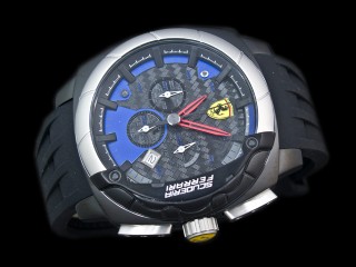 ferrari quartz chronograph mens watch 
