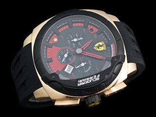 ferrari quartz chronograph mens watch 