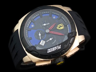 ferrari quartz chronograph mens watch 