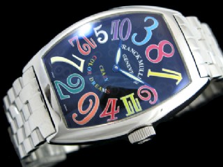 franck muller crazy hours automatic mens watch 