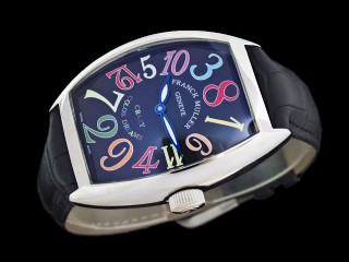 franck muller crazy hours automatic man watches 