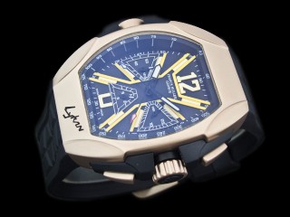 franck muller lykan w motors special edition quartz chronograph rose gold man watches 