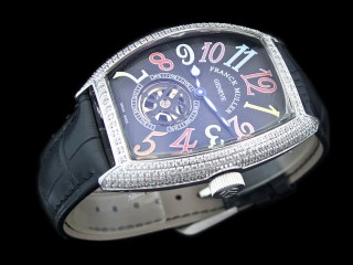 franck muller casablanca full diamond tourbillon mens watches 