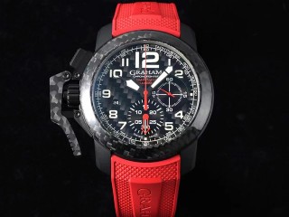 graham oversize chronofighter carbon automatic mens watch