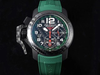 graham oversize chronofighter carbon automatic mens watch