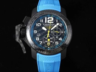 graham oversize chronofighter carbon automatic mens watch